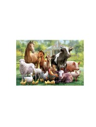 Quebra-Cabeça: 150pçs - Animais da Fazenda