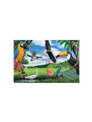 Quebra-Cabeça: 100pçs - Aves