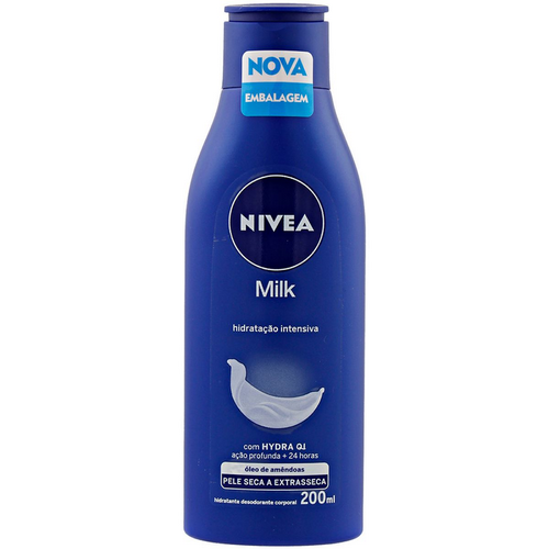 Loção Hidratante Corporal Nivea Milk Pele Seca a Extrasseca 1 unidade com 200mL 