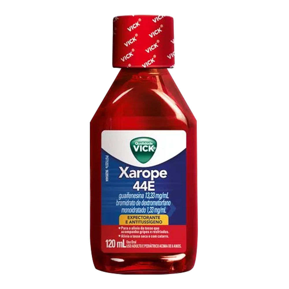 Xarope Vick Guaifenesina 44E 120ml