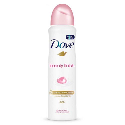 Desodorante Antitranspirante Dove Beauty Finish aerossol, 1 unidade com 150mL 