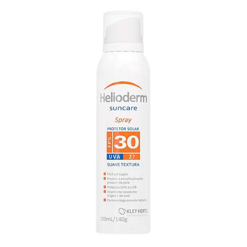 PROTETOR SOLAR HELIODERM SUNCARE FPS30 SPRAY 200ML