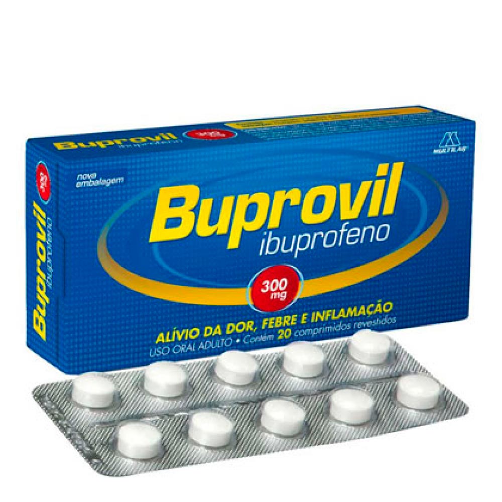 Buprovil 300mg Multilab 20 Comprimidos Revestidos