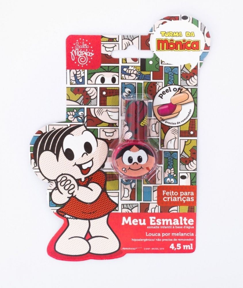 TURMA DA MONICA MEU ESMALTE LOUCA POR MELANCIA