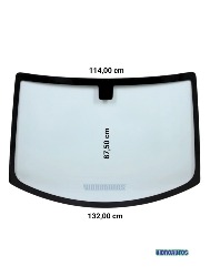 Parabrisa Uno Vivace/Fiorino/Way 10...C/Pastilha Degrade