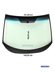 Parabrisa Honda HRV 2016 a 2022 sem sensor