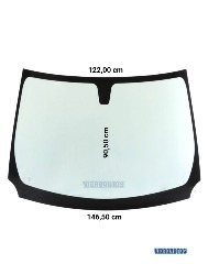 Parabrisa Fiat Toro 2016 a 2021 Sem Sensor Linha Premium