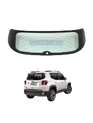 Vidro Vigia Jeep Renegade 2015 a 2025 térmico com furo