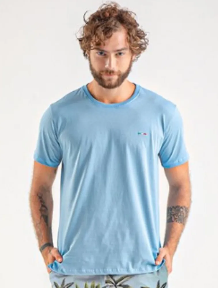 T SHIRT BÁSICA AZUL BEBÊ