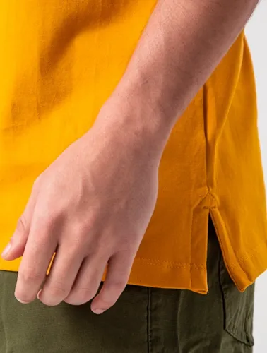 T SHIRT BÁSICA AMARELO OURO