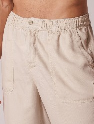 BERMUDA RELAX TENCEL POCKET - AREIA