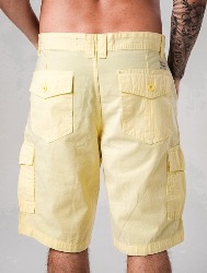 BERMUDA CARGO SARJA AMARELO BEBÊ