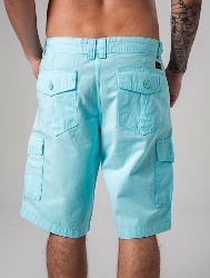 BERMUDA CARGO SARJA AZUL BEBÊ