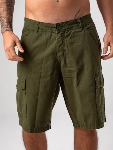BERMUDA CARGO SARJA VERDE MILITAR