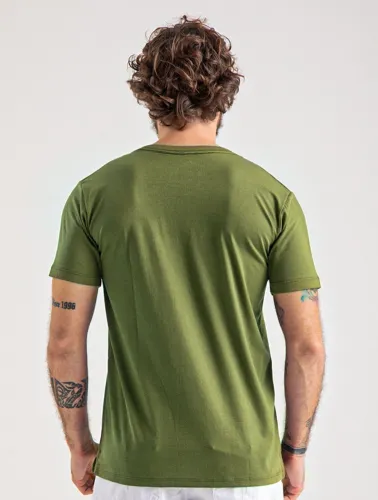 T SHIRT BÁSICA VERDE MUSGO