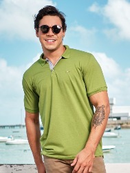 POLO COTTON PLUS VERDE CLARO
