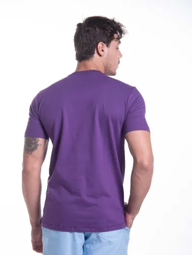 T SHIRT BÁSICA ROXA