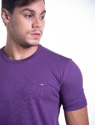 T SHIRT BÁSICA ROXA