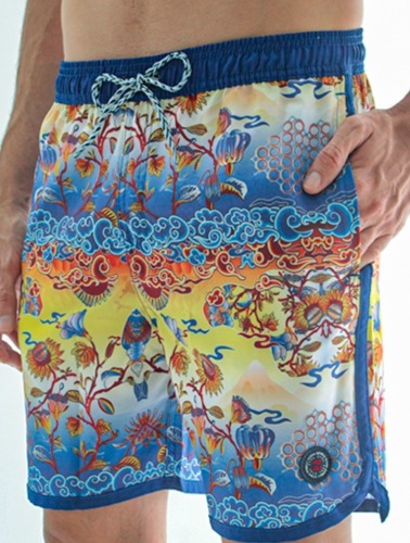 BERMUDA RETRÔ ESTAMPADA