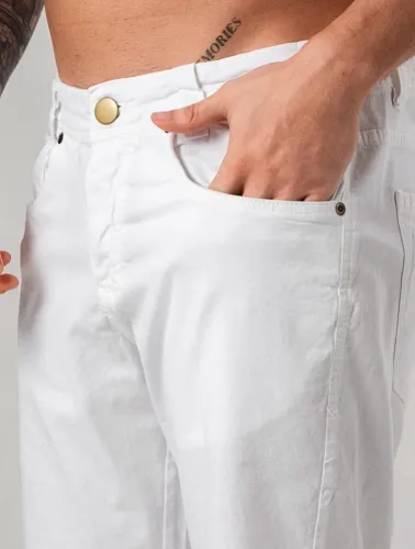 BERMUDA SARJA FIVE POCKET BRANCO
