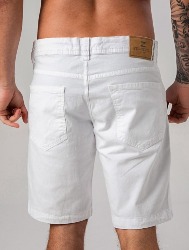 BERMUDA SARJA FIVE POCKET BRANCO