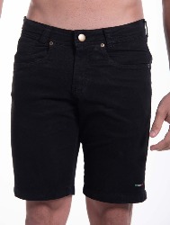 BERMUDA SARJA FIVE POCKET PRETA