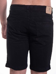 BERMUDA SARJA FIVE POCKET PRETA