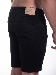 BERMUDA SARJA FIVE POCKET PRETA