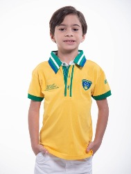POLO PROMOCIONAL COPA BRASIL INFANTIL