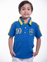 POLO PROMOCIONAL COPA BRASIL INFANTIL