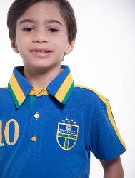 POLO PROMOCIONAL COPA BRASIL INFANTIL