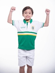 POLO PROMOCIONAL COPA BRASIL INFANTIL