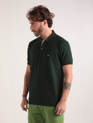 POLO ITALIA PIQUET C/ELASTANO - VERDE MUSGO