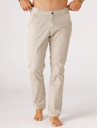 CALÇA SARJA C ELASTANO AREIA