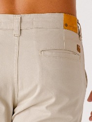 CALÇA SARJA C ELASTANO AREIA