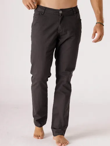 CALÇA SARJA C ELASTANO CHUMBO