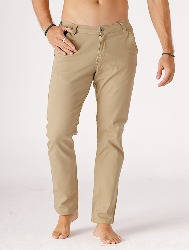 CALÇA SARJA C ELASTANO CAQUI