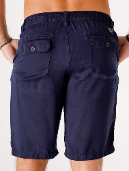 BERMUDA RELAX TENCEL  AZUL MARINHO