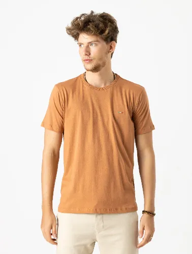 T SHIRT BASICA BEGE