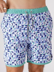 BERMUDA RETRÔ ESTAMPADA MILÃO