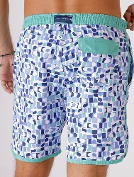 BERMUDA RETRÔ ESTAMPADA MILÃO