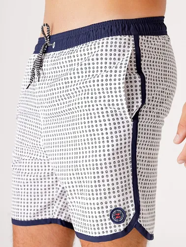 BERMUDA RETRÔ ESTAMPADA FIRENZE