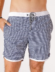 BERMUDA RETRÔ ESTAMPADA PISA