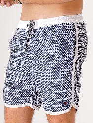 BERMUDA RETRÔ ESTAMPADA PISA