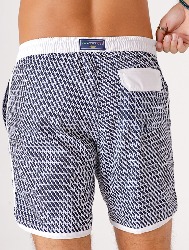 BERMUDA RETRÔ ESTAMPADA PISA