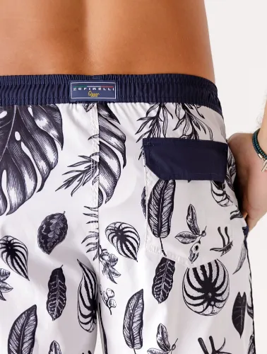 BERMUDA RETRÔ ESTAMPADA TURIM