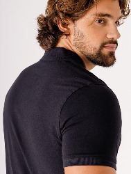 POLO PIMA PERUANA LISA PRETA