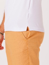 POLO PIMA PERUANA LISA BRANCO