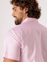 CAMISA MC TRIC FIO 50 ELAST ROSA BEBÊ