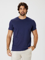 T SHIRT PIMA MARINHO 1